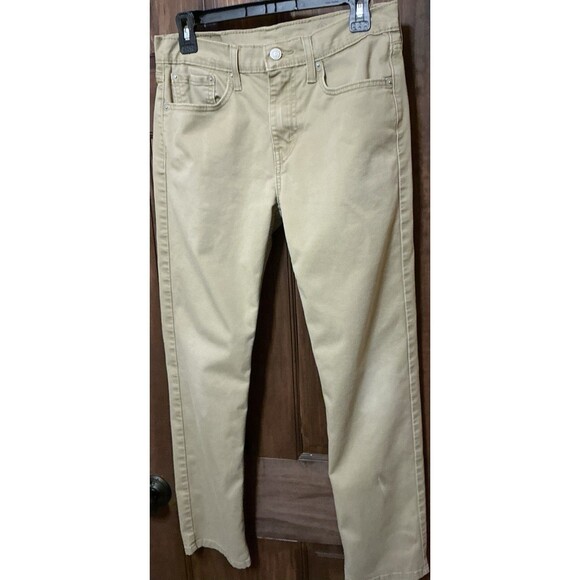 Levi's Other - Levi's 502 Men's Regular Taper Fit Beige Tan Chino Jeans W29 L30